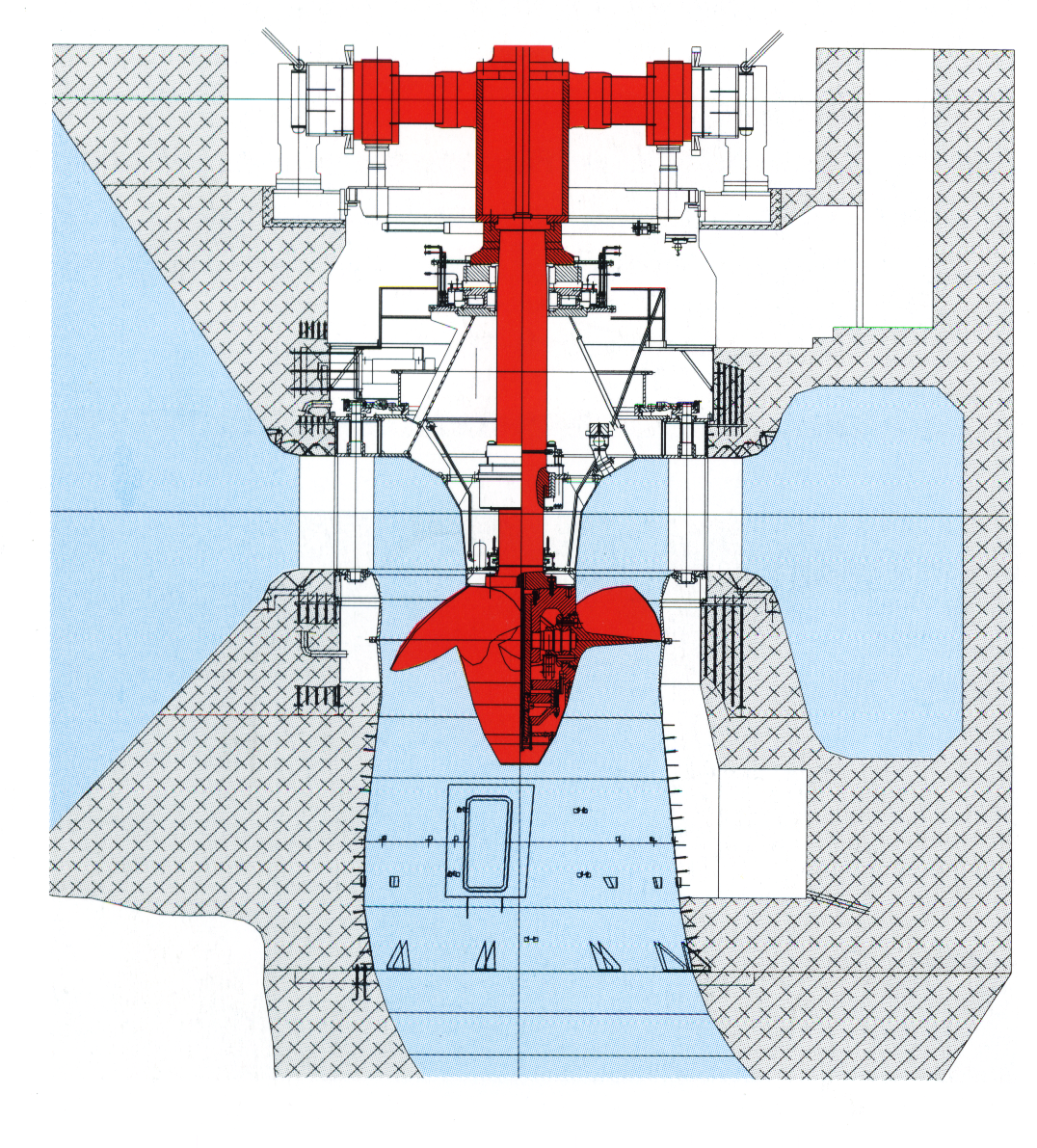 Turbina tipo Kaplan Vertical - VATECH HYDRO